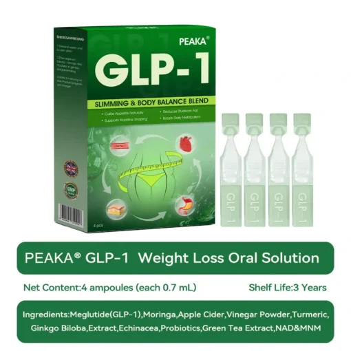 𝐏𝐞𝐚𝐤𝐚® 𝐆𝐋𝐏-𝟏 𝐎𝐫𝐚𝐥 𝐅𝐨𝐫𝐦𝐮𝐥𝐚 | 𝐒𝐮𝐩𝐩𝐨𝐫𝐭𝐬 𝐖𝐞𝐢𝐠𝐡𝐭 𝐋𝐨𝐬𝐬, 𝐓𝐲𝐩𝐞 𝟐 𝐃𝐢𝐚𝐛𝐞𝐭𝐞𝐬, 𝐇𝐞𝐚𝐫𝐭 𝐇𝐞𝐚𝐥𝐭𝐡 & 𝐉𝐨𝐢𝐧𝐭 𝐏𝐚𝐢𝐧 – 𝐑𝐞𝐬𝐮𝐥𝐭𝐬 𝐢𝐧 𝐉𝐮𝐬𝐭 𝟕 𝐃𝐚𝐲𝐬