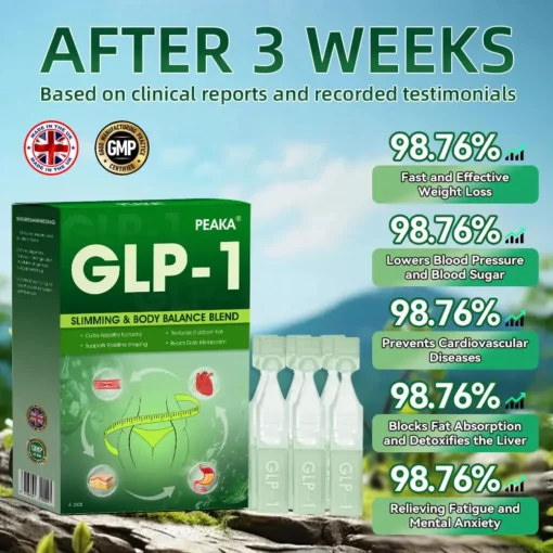 𝐏𝐞𝐚𝐤𝐚® 𝐆𝐋𝐏-𝟏 𝐎𝐫𝐚𝐥 𝐅𝐨𝐫𝐦𝐮𝐥𝐚 | 𝐒𝐮𝐩𝐩𝐨𝐫𝐭𝐬 𝐖𝐞𝐢𝐠𝐡𝐭 𝐋𝐨𝐬𝐬, 𝐓𝐲𝐩𝐞 𝟐 𝐃𝐢𝐚𝐛𝐞𝐭𝐞𝐬, 𝐇𝐞𝐚𝐫𝐭 𝐇𝐞𝐚𝐥𝐭𝐡 & 𝐉𝐨𝐢𝐧𝐭 𝐏𝐚𝐢𝐧 – 𝐑𝐞𝐬𝐮𝐥𝐭𝐬 𝐢𝐧 𝐉𝐮𝐬𝐭 𝟕 𝐃𝐚𝐲𝐬