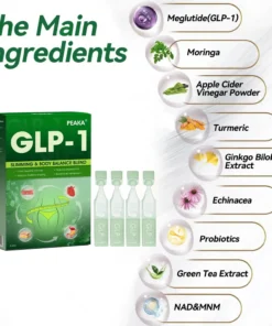 𝐏𝐞𝐚𝐤𝐚® 𝐆𝐋𝐏-𝟏 𝐎𝐫𝐚𝐥 𝐅𝐨𝐫𝐦𝐮𝐥𝐚 | 𝐒𝐮𝐩𝐩𝐨𝐫𝐭𝐬 𝐖𝐞𝐢𝐠𝐡𝐭 𝐋𝐨𝐬𝐬, 𝐓𝐲𝐩𝐞 𝟐 𝐃𝐢𝐚𝐛𝐞𝐭𝐞𝐬, 𝐇𝐞𝐚𝐫𝐭 𝐇𝐞𝐚𝐥𝐭𝐡 & 𝐉𝐨𝐢𝐧𝐭 𝐏𝐚𝐢𝐧 – 𝐑𝐞𝐬𝐮𝐥𝐭𝐬 𝐢𝐧 𝐉𝐮𝐬𝐭 𝟕 𝐃𝐚𝐲𝐬