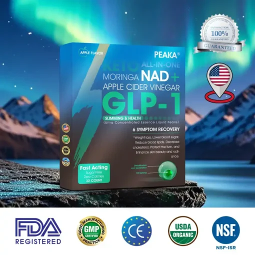 𝐏𝐄𝐀𝐊𝐀® 𝐆𝐋𝐏-𝟏 𝐒𝐥𝐢𝐦𝐦𝐢𝐧𝐠 & 𝐇𝐞𝐚𝐥𝐭𝐡 𝐔𝐥𝐭𝐫𝐚 𝐂𝐨𝐧𝐜𝐞𝐧𝐭𝐫𝐚𝐭𝐞𝐝 𝐄𝐬𝐬𝐞𝐧𝐜𝐞 𝐋𝐢𝐪𝐮𝐢𝐝 𝐏𝐞𝐚𝐫𝐥𝐬
