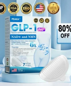 PEAKA® GLP-1 & NAD+ Slimming & health NANO MICRONEEDLE PATCH
