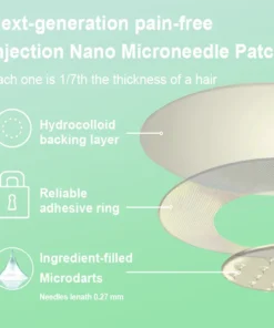PEAKA® GLP-1 & NAD+ Slimming & health NANO MICRONEEDLE PATCH