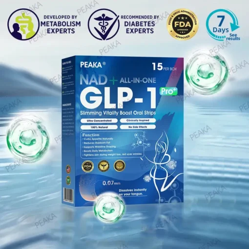 PEAKA® GLP‑1 Slimming Vitality Boost Oral Strips