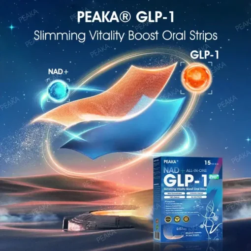 PEAKA® GLP‑1 Slimming Vitality Boost Oral Strips