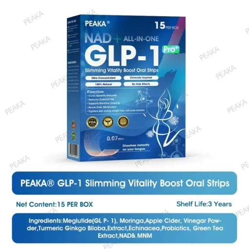 PEAKA® GLP‑1 Slimming Vitality Boost Oral Strips